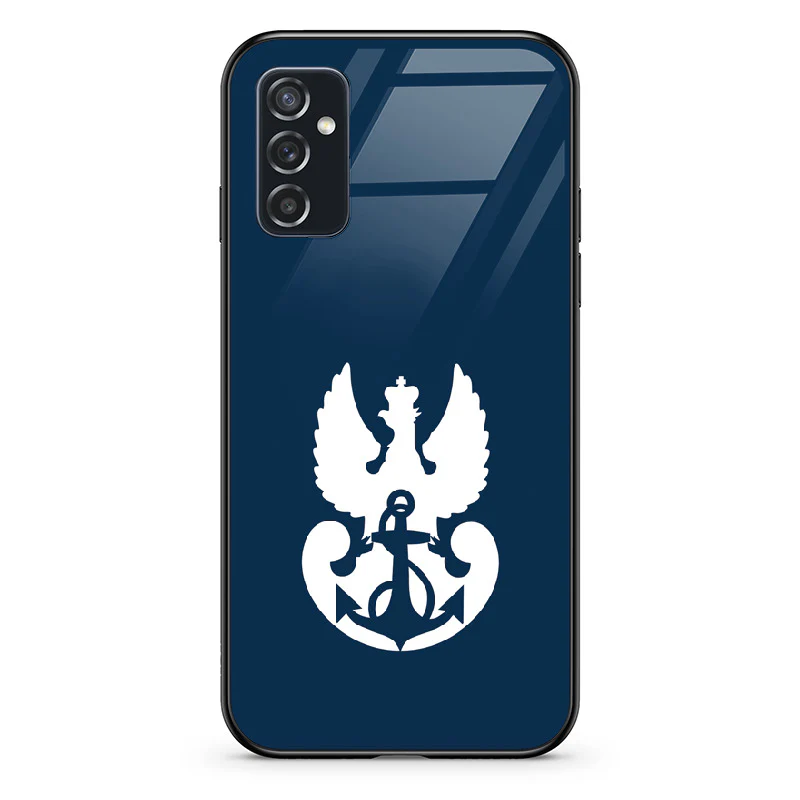 Glass Phone Case Navy Of The Republic Of Poland Navy Blue - Image 26