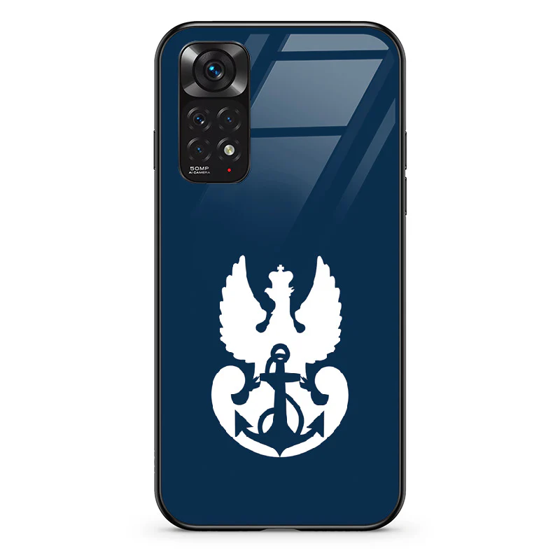 Glass Phone Case Navy Of The Republic Of Poland Navy Blue - Image 41