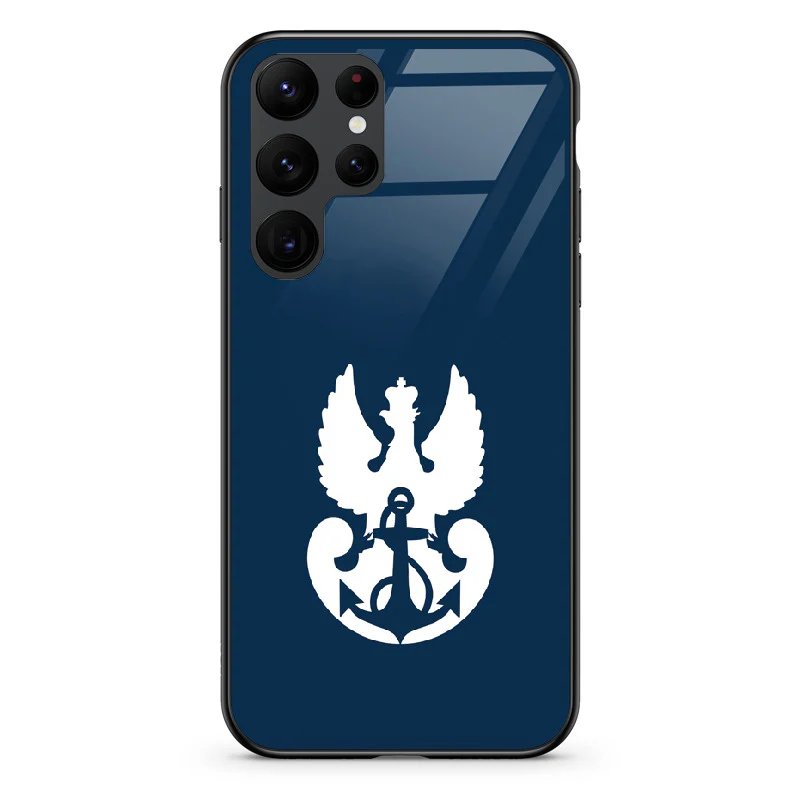 Glass Phone Case Navy Of The Republic Of Poland Navy Blue - Image 65