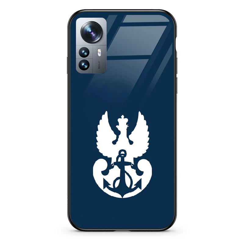 Glass Phone Case Navy Of The Republic Of Poland Navy Blue - Image 77