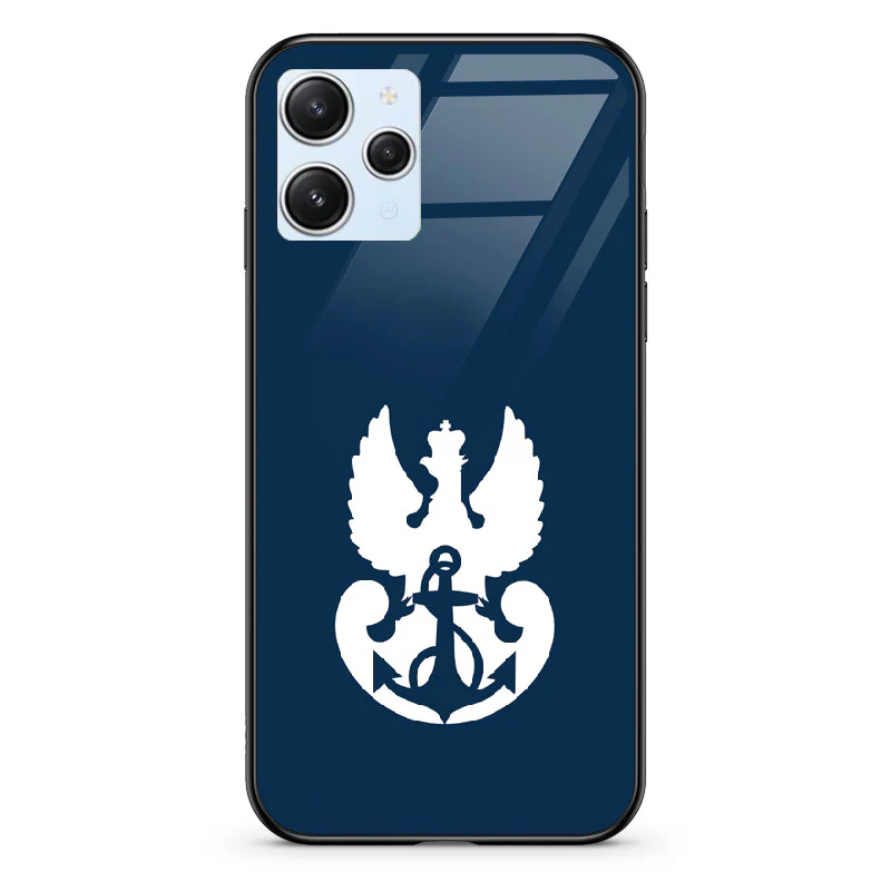 Glass Phone Case Navy Of The Republic Of Poland Navy Blue - Image 79