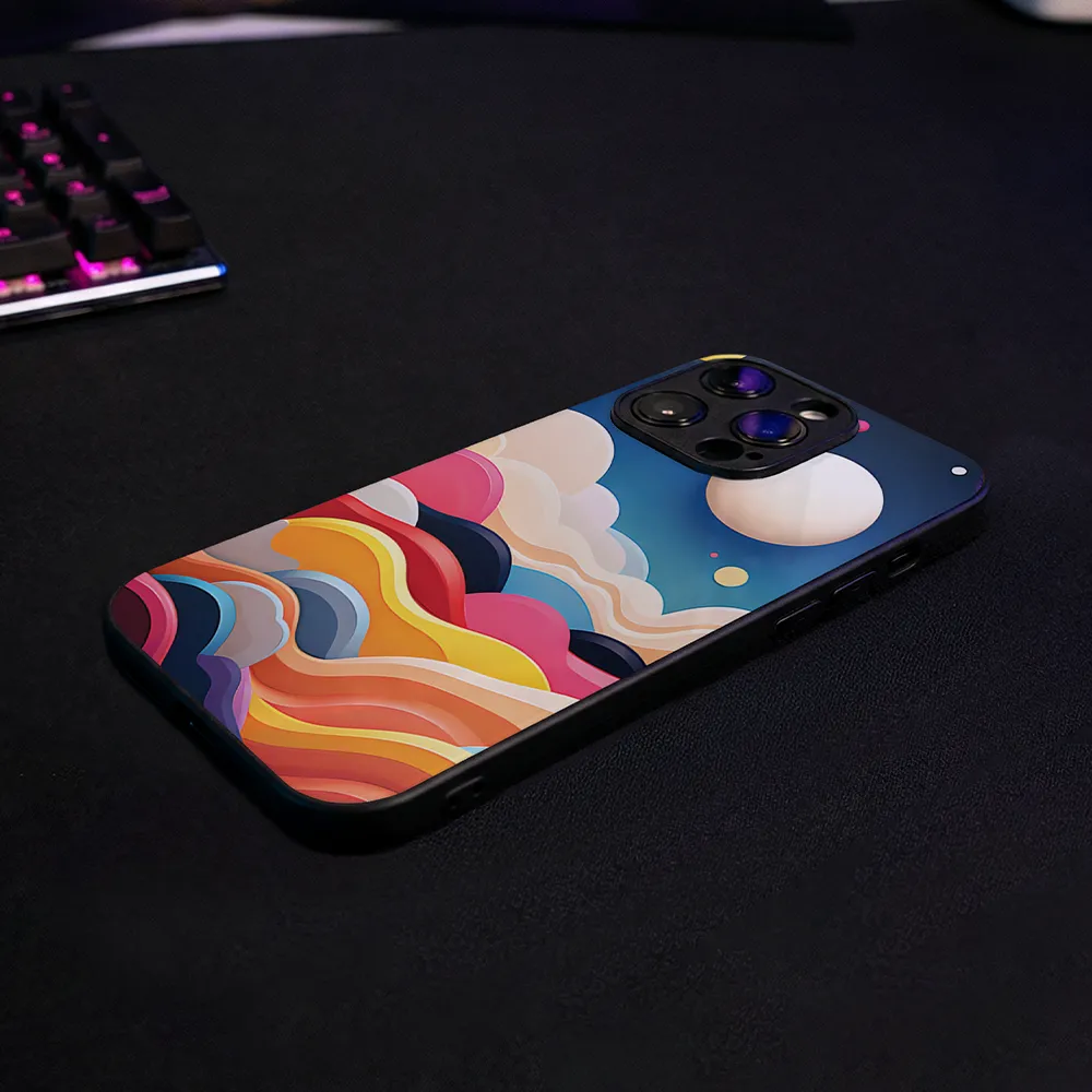 Glass Phone Case Neon Hills - Image 10