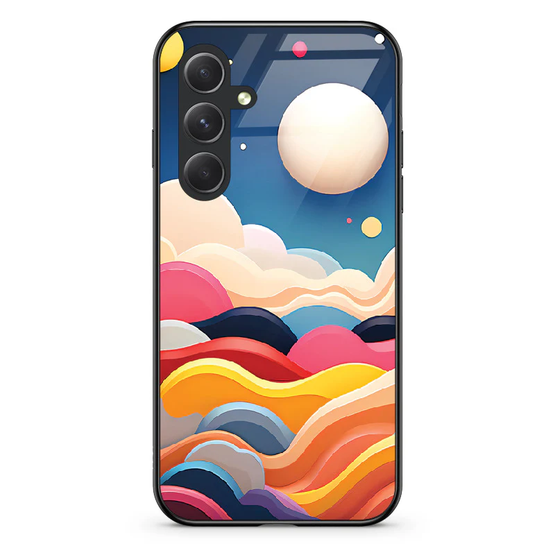 Glass Phone Case Neon Hills - Image 123