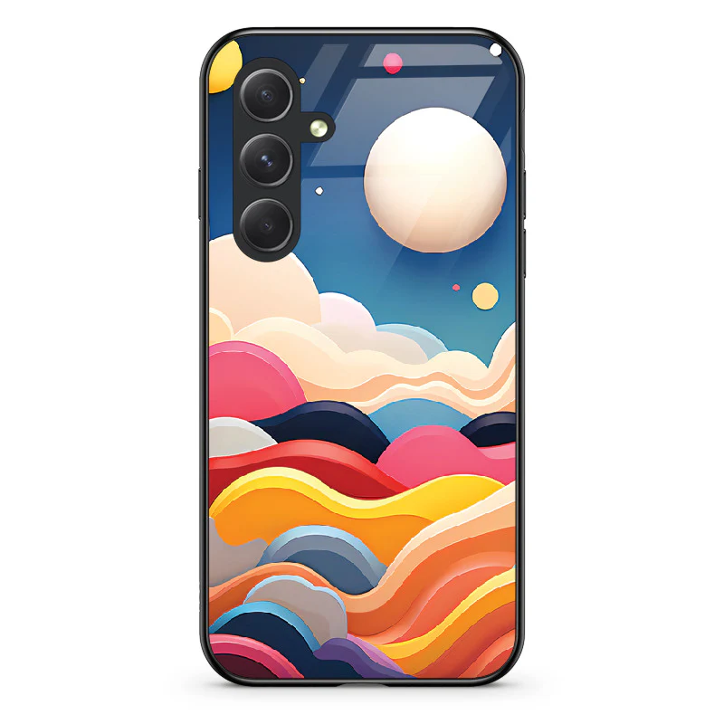 Glass Phone Case Neon Hills - Image 125