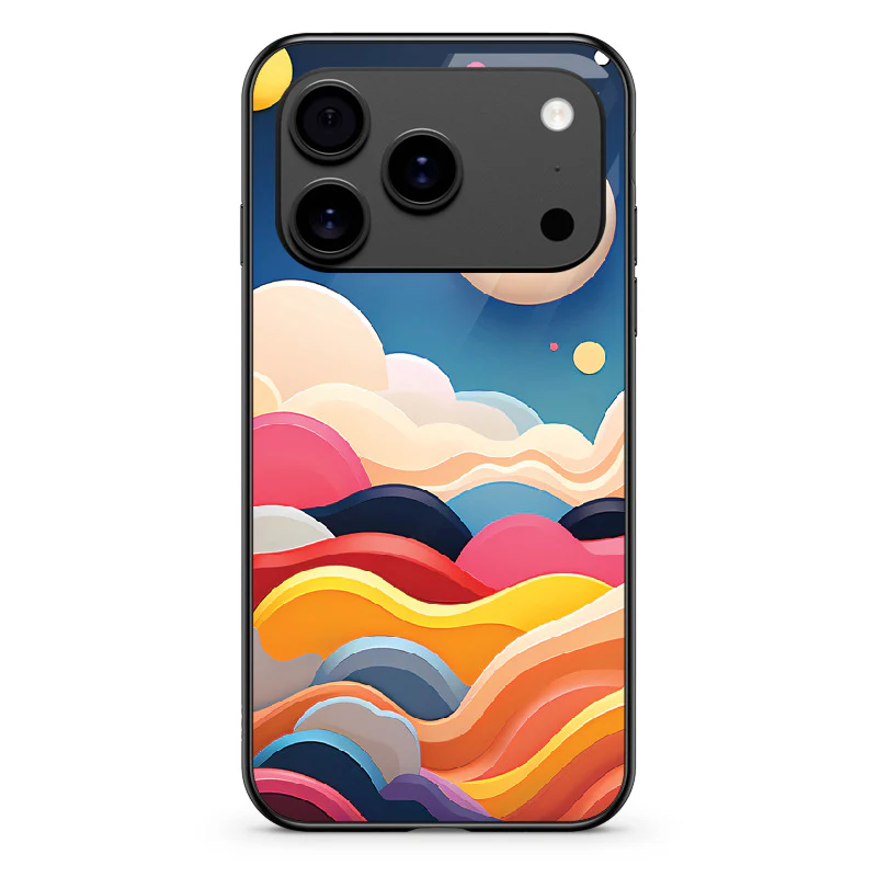 Glass Phone Case Neon Hills - Image 133