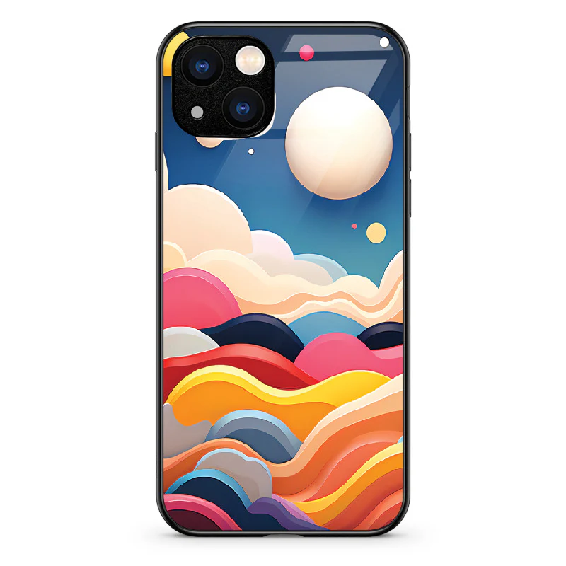 Glass Phone Case Neon Hills - Image 52