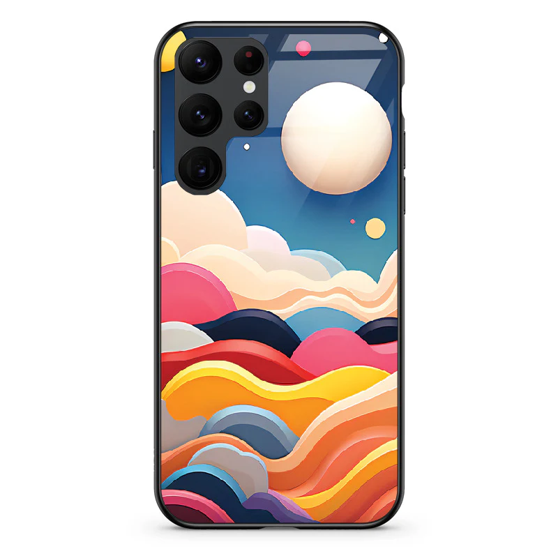 Glass Phone Case Neon Hills - Image 95