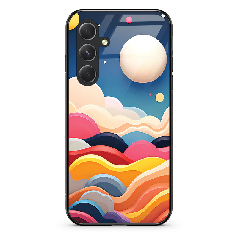 Glass Phone Case Neon Hills - Image 98