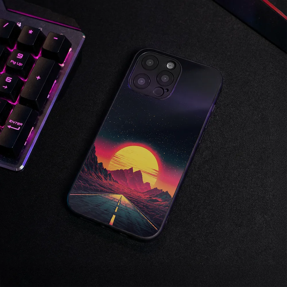 Glass Phone Case Night Drive - Image 4