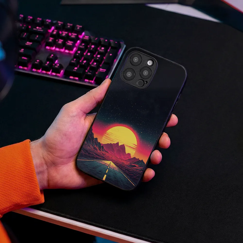 Glass Phone Case Night Drive - Image 5