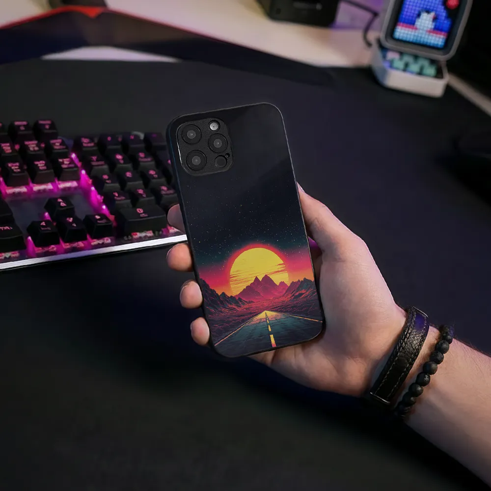 Glass Phone Case Night Drive - Image 6