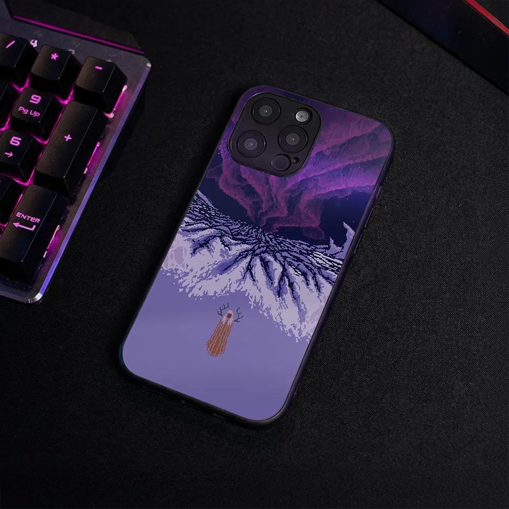 Glass Phone Case Northern Lights - Image 4