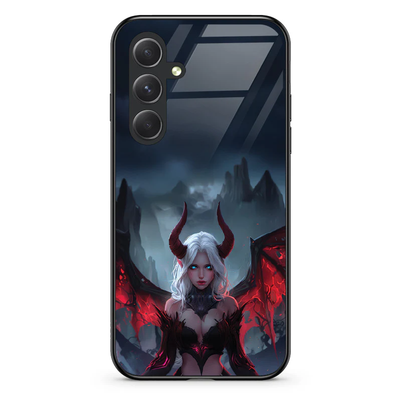 Glass Phone Case Nyx The Succubus - Image 103