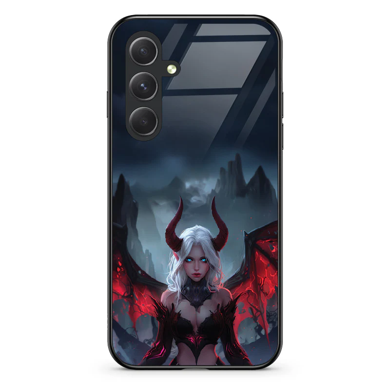 Glass Phone Case Nyx The Succubus - Image 117