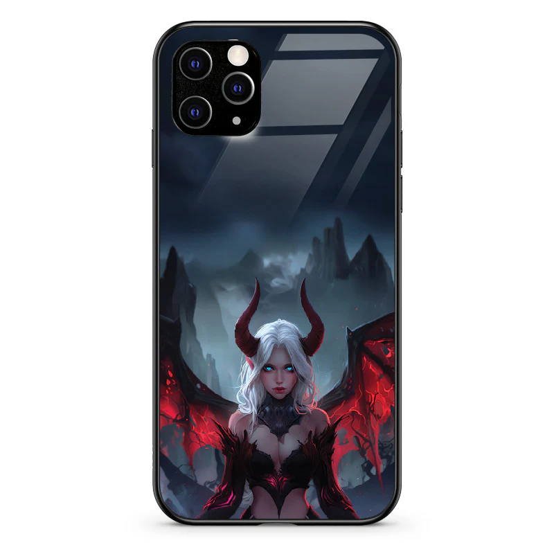 Glass Phone Case Nyx The Succubus - Image 22