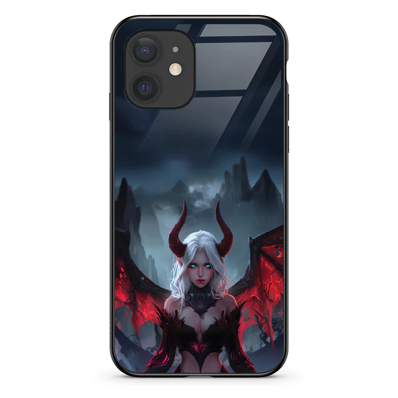 Glass Phone Case Nyx The Succubus - Image 27