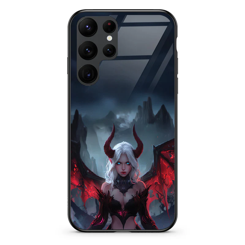 Glass Phone Case Nyx The Succubus - Image 95