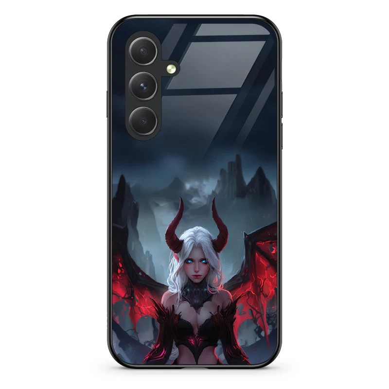 Glass Phone Case Nyx The Succubus - Image 99