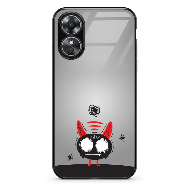 Glass Phone Case Overthinking Imp - Image 100