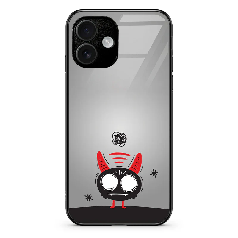 Glass Phone Case Overthinking Imp - Image 106