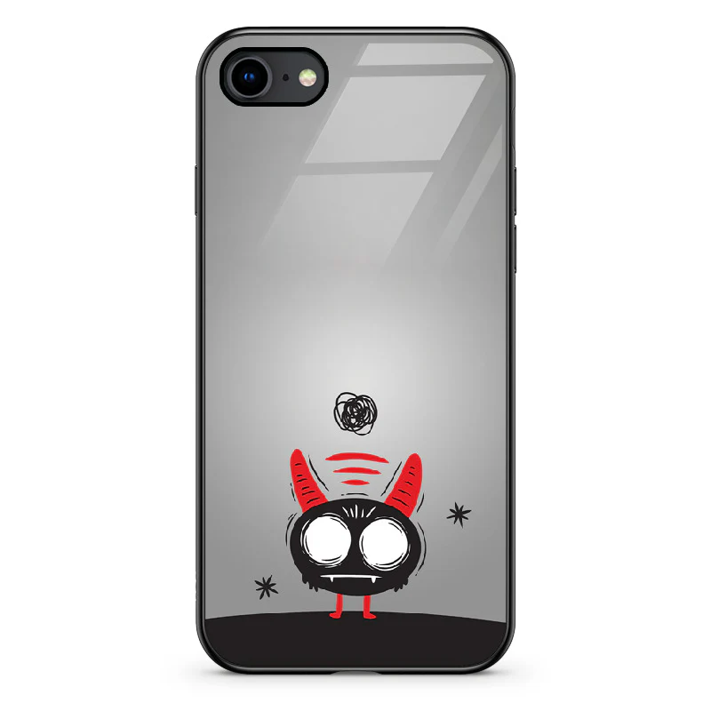 Glass Phone Case Overthinking Imp - Image 128