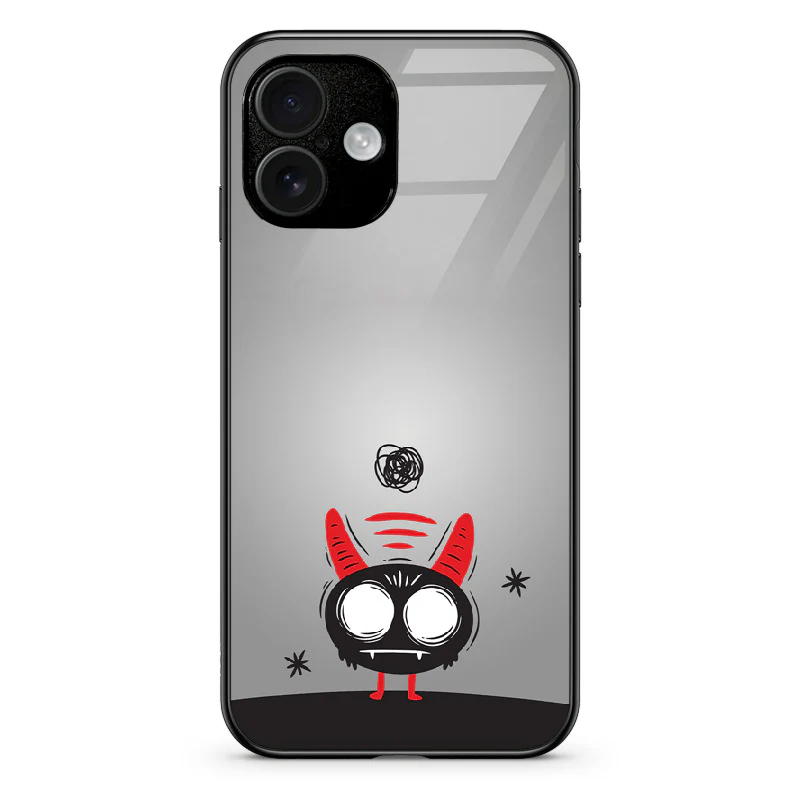 Glass Phone Case Overthinking Imp - Image 131
