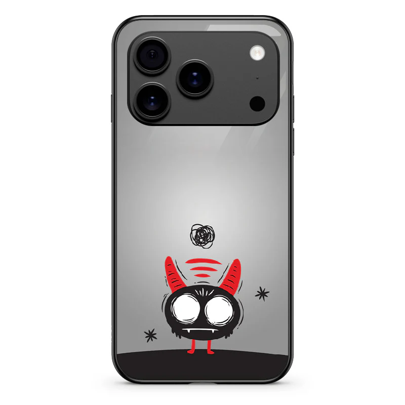 Glass Phone Case Overthinking Imp - Image 133
