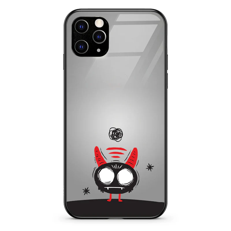 Glass Phone Case Overthinking Imp - Image 22