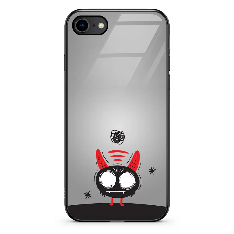 Glass Phone Case Overthinking Imp - Image 24