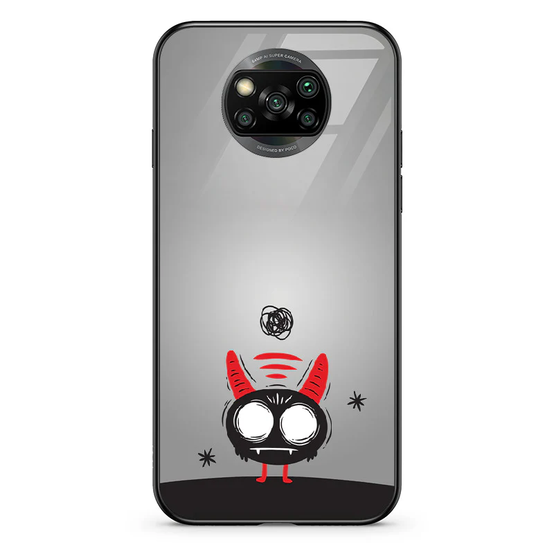 Glass Phone Case Overthinking Imp - Image 30