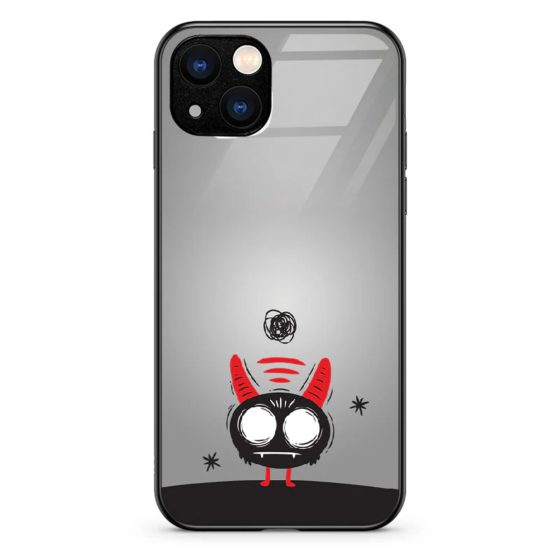 Glass Phone Case Overthinking Imp - Image 32