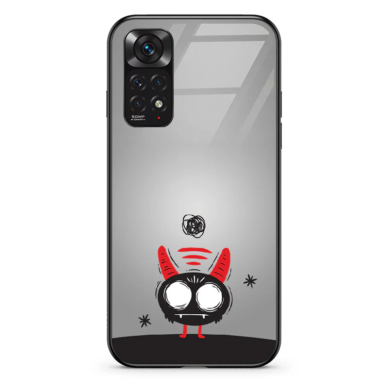 Glass Phone Case Overthinking Imp - Image 45