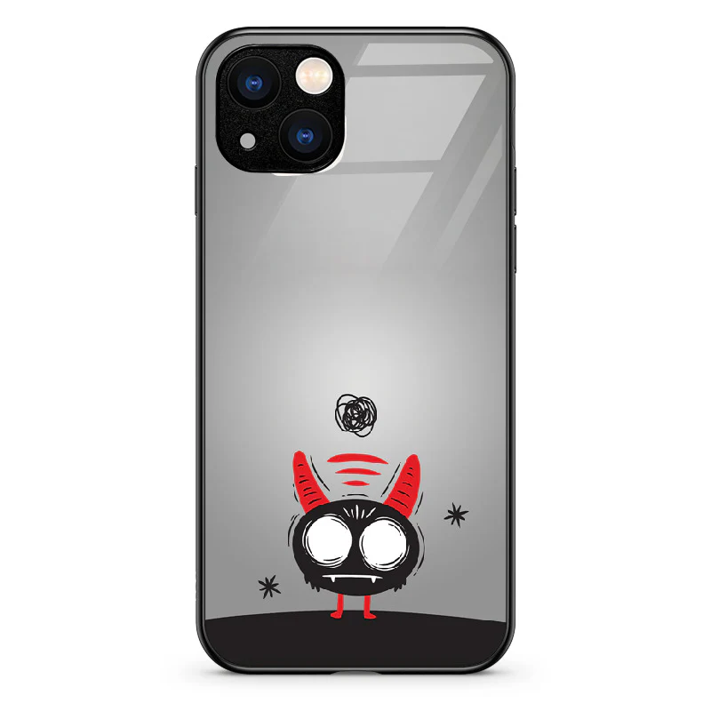Glass Phone Case Overthinking Imp - Image 52