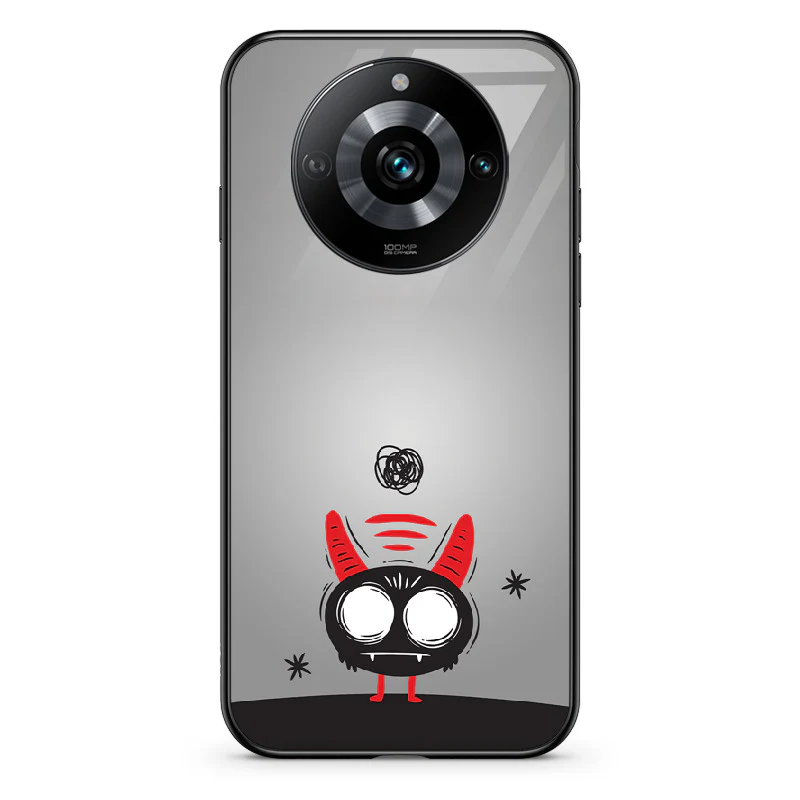 Glass Phone Case Overthinking Imp - Image 86