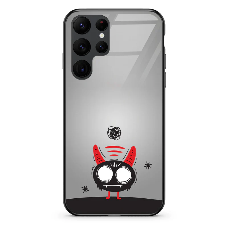 Glass Phone Case Overthinking Imp - Image 95