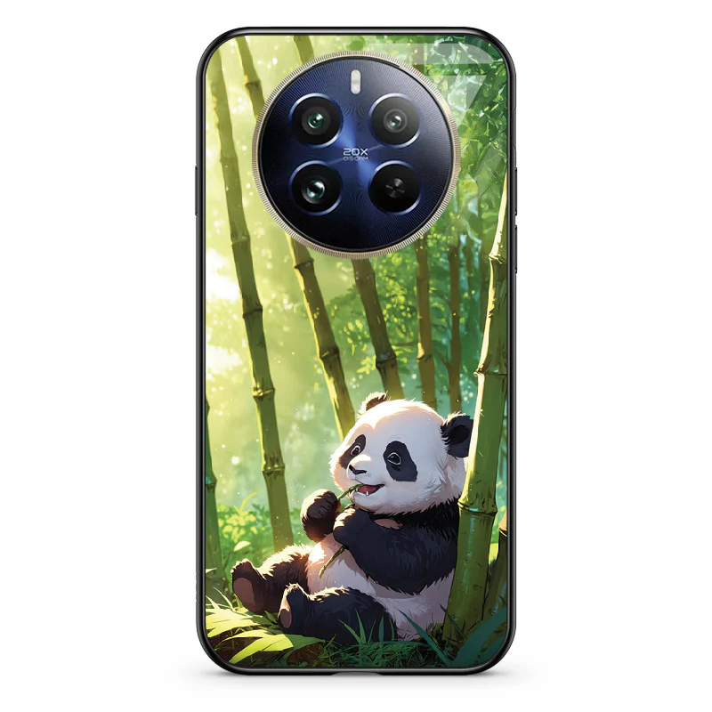 Glass Phone Case Panda and the Tasty Bamboo - Image 102