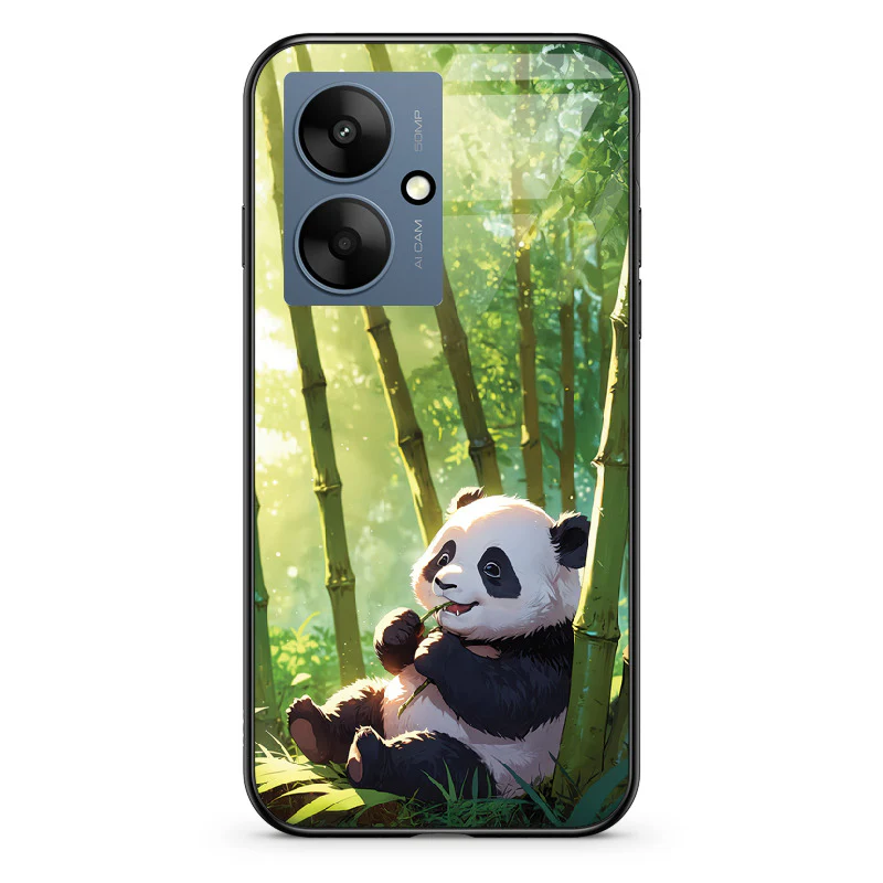 Glass Phone Case Panda and the Tasty Bamboo - Image 105