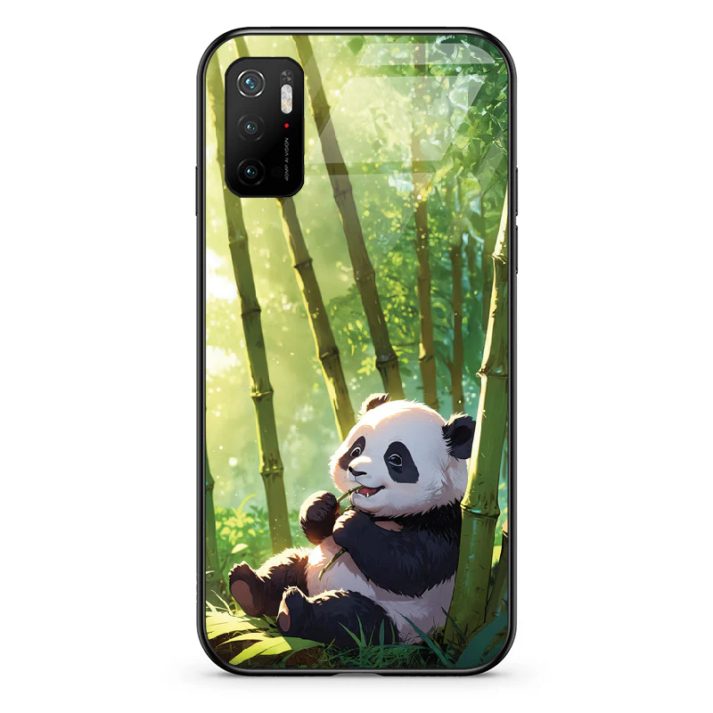 Glass Phone Case Panda and the Tasty Bamboo - Image 112