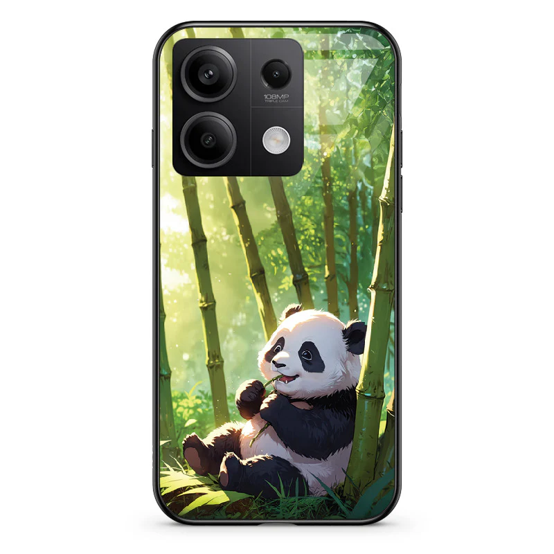 Glass Phone Case Panda and the Tasty Bamboo - Image 115