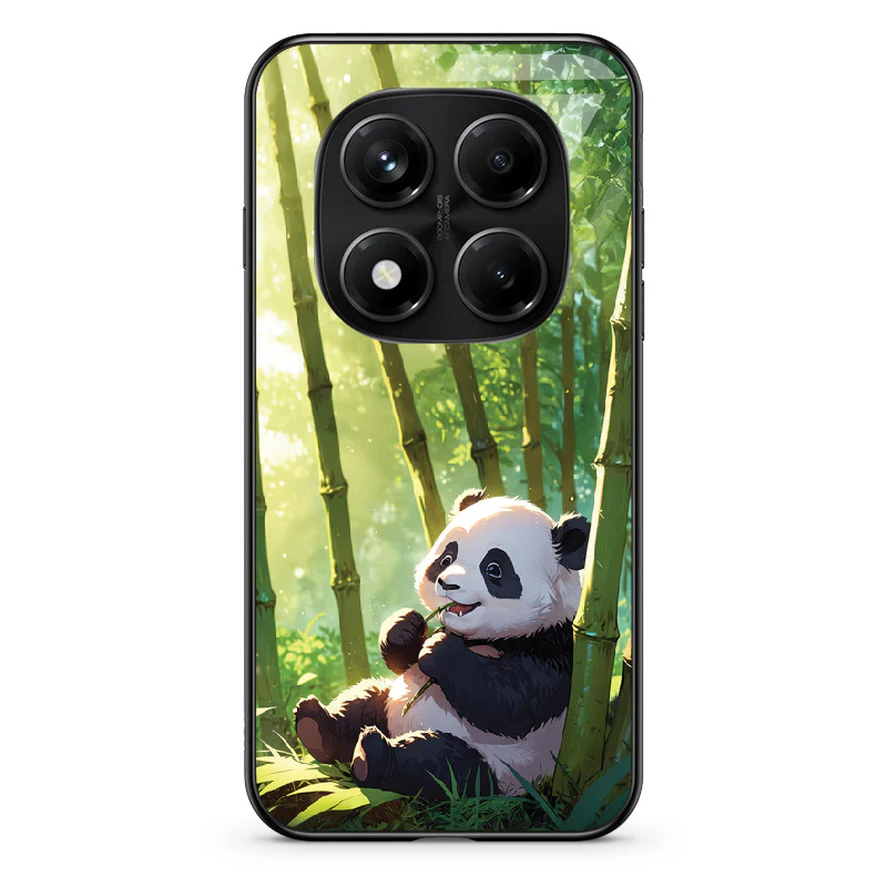 Glass Phone Case Panda and the Tasty Bamboo - Image 121
