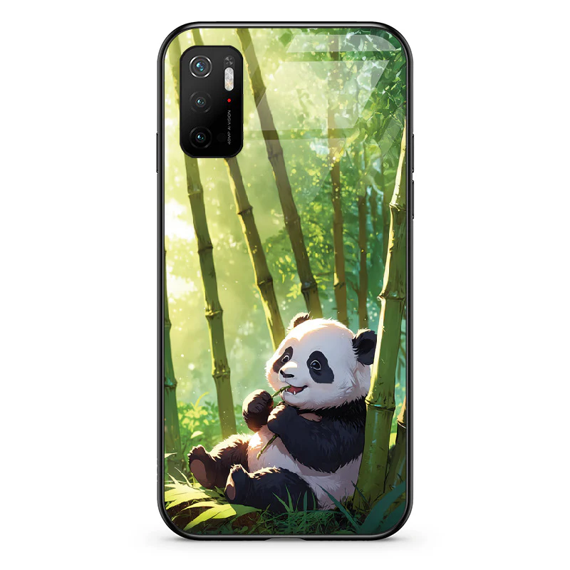 Glass Phone Case Panda and the Tasty Bamboo - Image 17