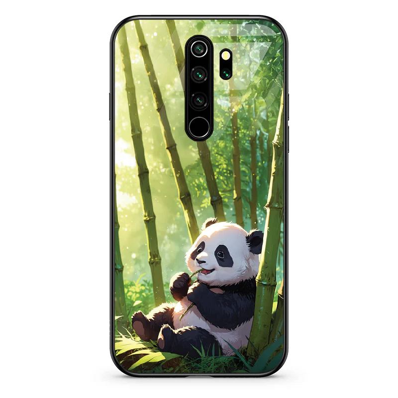 Glass Phone Case Panda and the Tasty Bamboo - Image 19