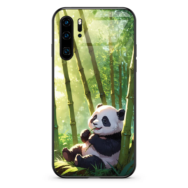Glass Phone Case Panda and the Tasty Bamboo - Image 21