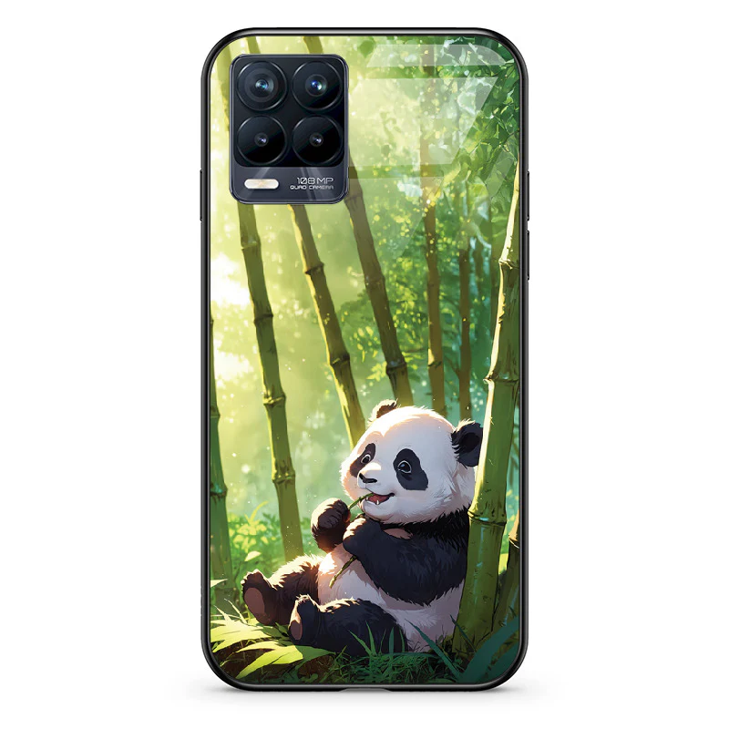Glass Phone Case Panda and the Tasty Bamboo - Image 28