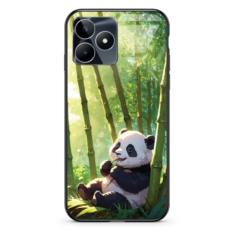 Glass Phone Case Panda and the Tasty Bamboo - Image 78
