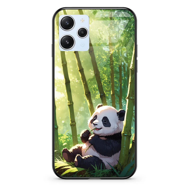 Glass Phone Case Panda and the Tasty Bamboo - Image 79