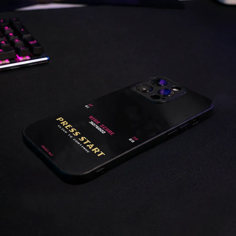 Glass Phone Case Press Start - Image 10