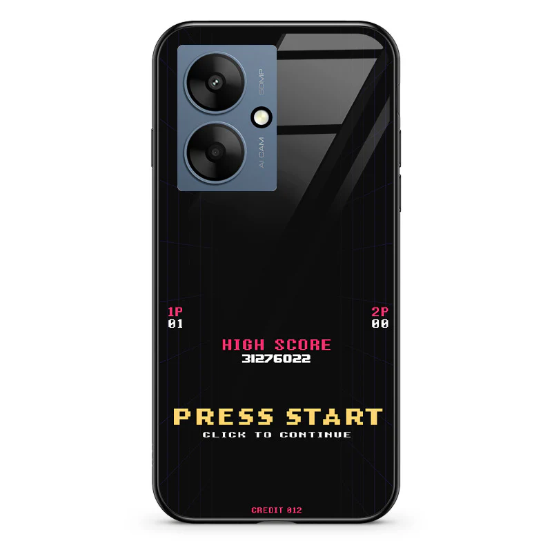 Glass Phone Case Press Start - Image 104