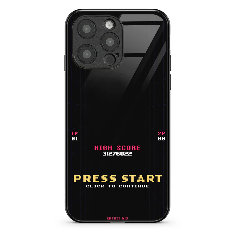 Glass Phone Case Press Start - Image 107