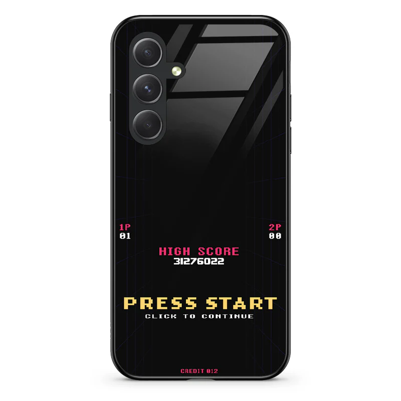 Glass Phone Case Press Start - Image 110